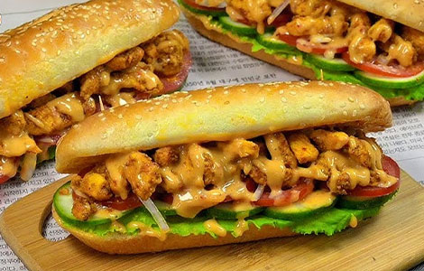 Chicken Tikka Baguettes